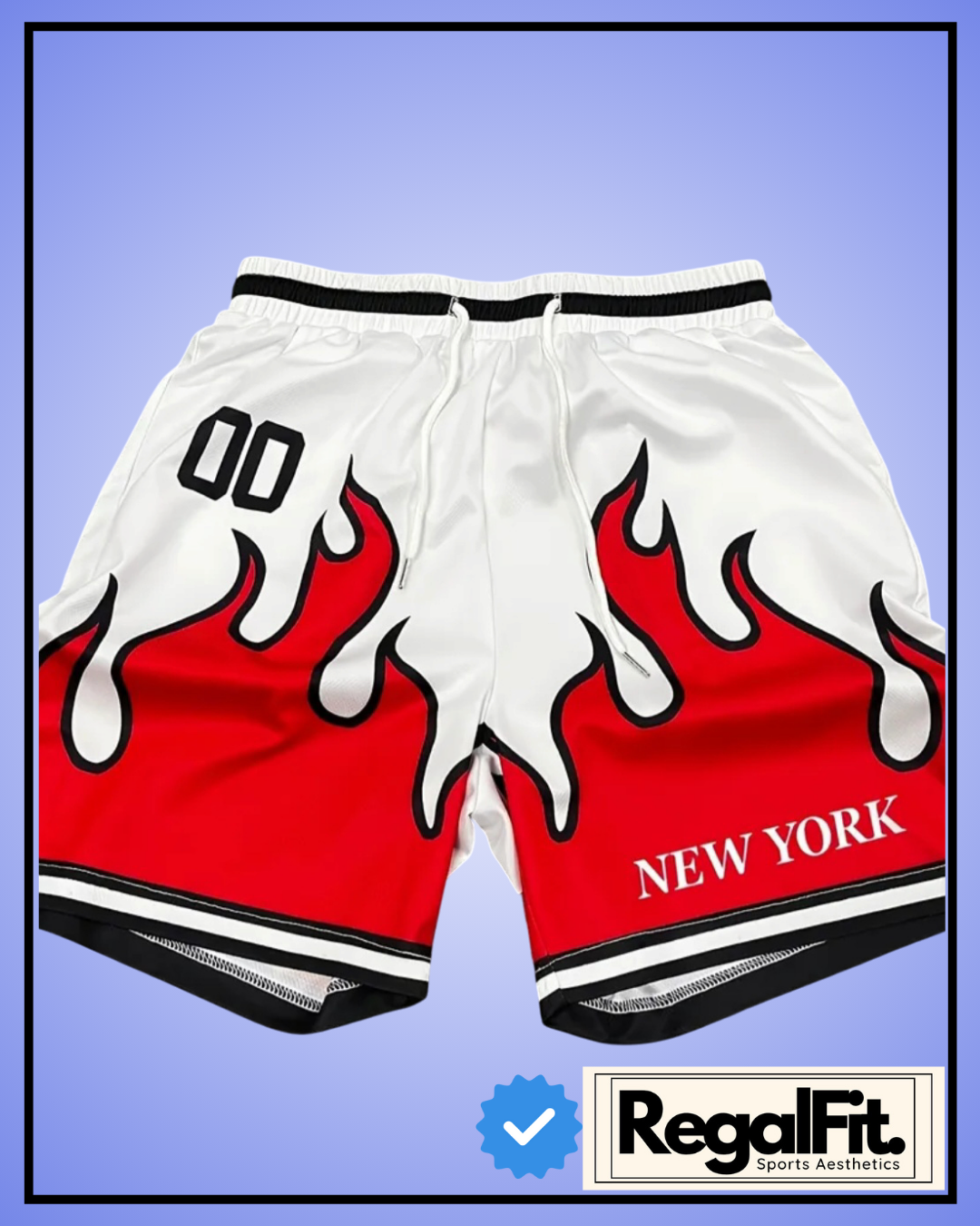 RegalFit® Inferno Hoop Men's Shorts