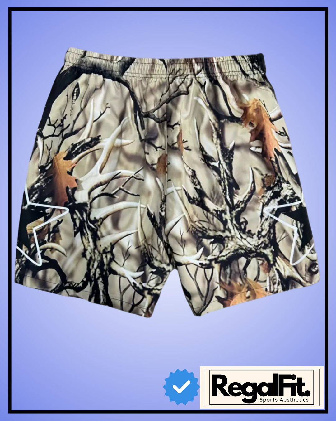 RegalFit® Camouflage Outlaws Men's Shorts