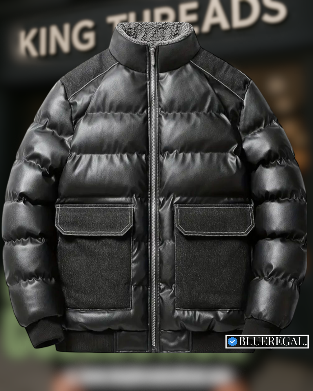 BLUEREGAL® Midnight Puffer Jacket