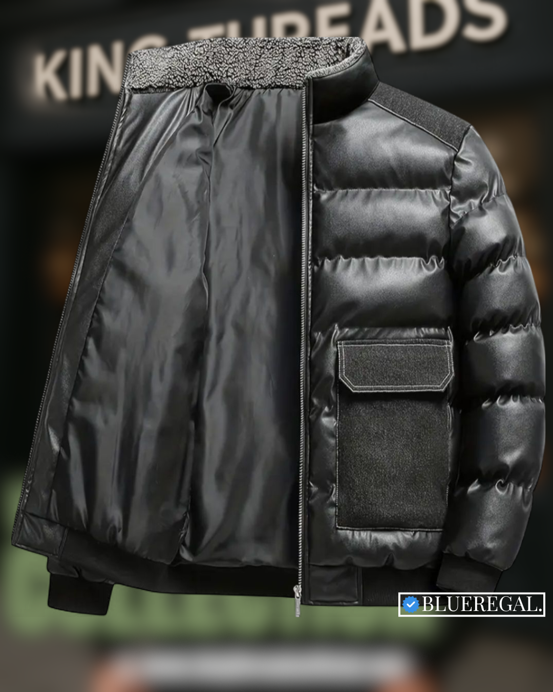 BLUEREGAL® Midnight Puffer Jacket