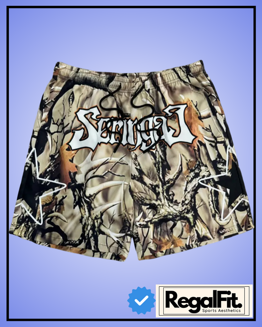 RegalFit Camouflage Outlaws Men's Shorts