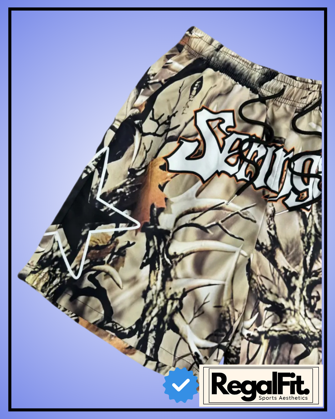 RegalFit Camouflage Outlaws Men's Shorts