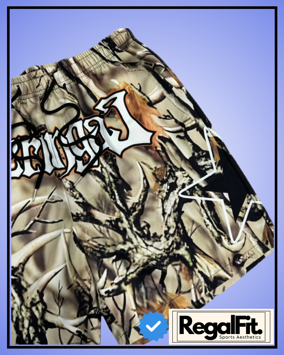 RegalFit Camouflage Outlaws Men's Shorts