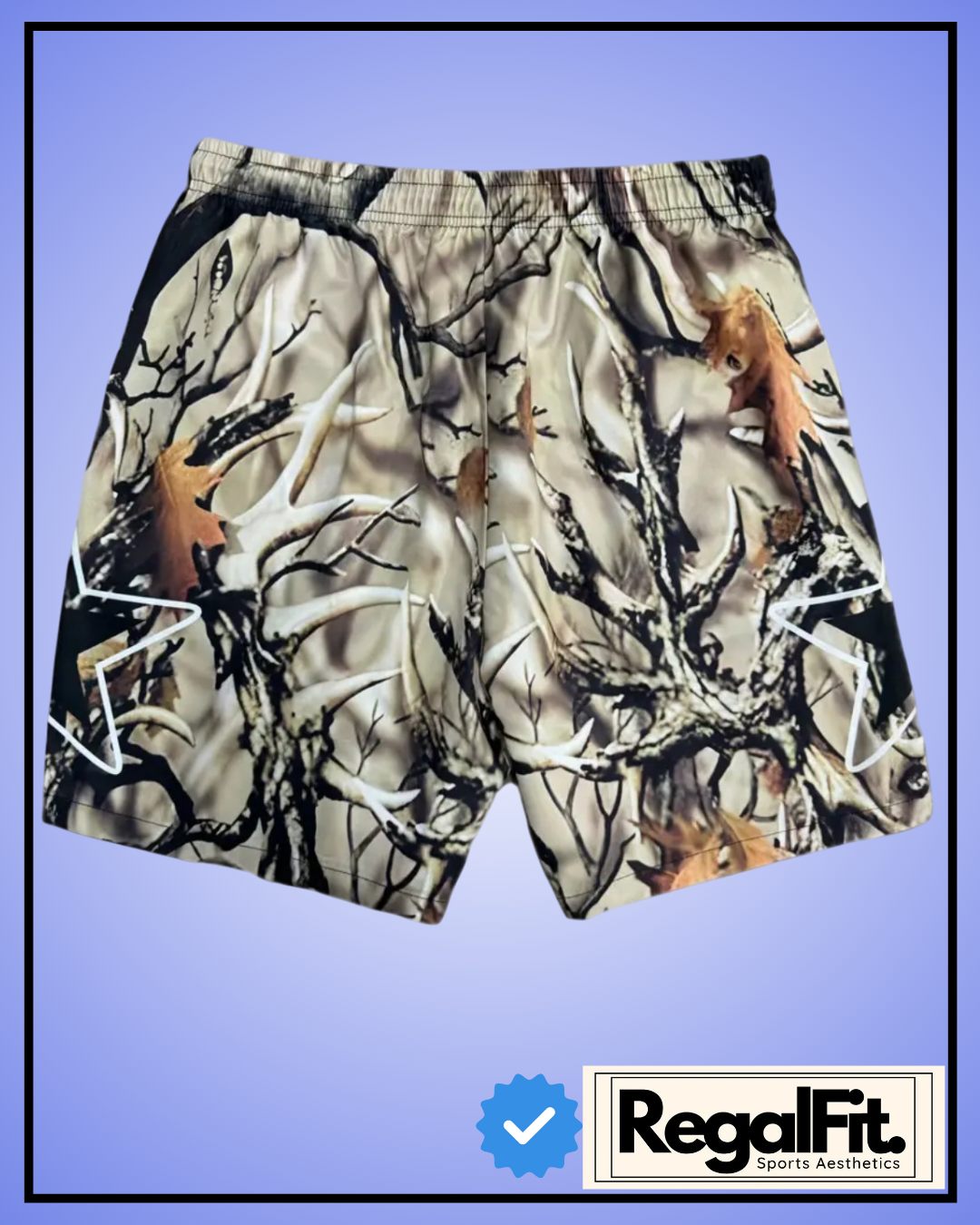 RegalFit Camouflage Outlaws Men's Shorts