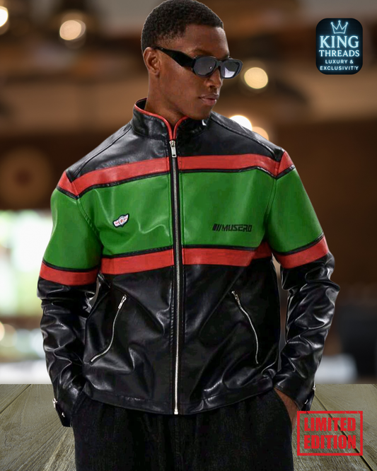 BLUEREGAL® Faux Leather Motorcycle Jacket